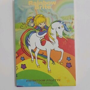 New Rainbow Brite Eyeshadow Palette 12 Shadows‎ Matte and Shimmer Set Rare